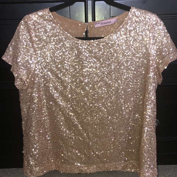 Tops - Host Pick 💕 Like New Rosebud Sparkle Shirt
